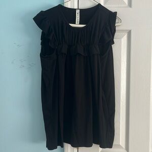 Vanilla Bay Black Blouse